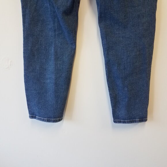 Good American Jeans 16 Good Waisted Skinny Cropped GWCSBP941T Indigo326 Denim - Picture 8 of 11